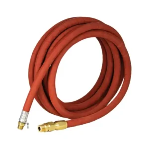 Strahman 25' X 5/8" A-X Red Premium Hose Assy W/ Int Sprng No Nozzle