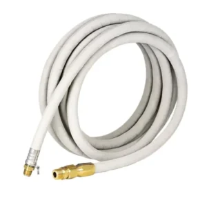 Strahman 100' X 5/8" A-X Wht Premium Hose Assy W/ Int Sprng No Nozzle