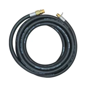 Strahman 75' X 5/8" Black X Extruded Hose Assembly No Nozzle