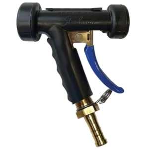 Strahman M-70 Series Blk Nozzle HD Cover W/ 3/4" Rgd Hose Barb Adptr