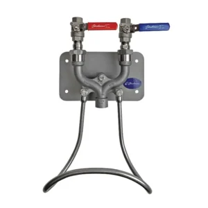 Strahman M-750 Hot & Cold Mixing Station SS Ball Valve No Gauge