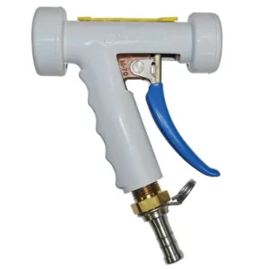Strahman M-70 Series M-75 White Nozzle HD Cover W/ 5/8" Swvl Adapter