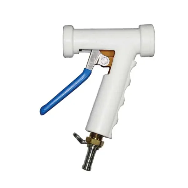 Strahman Mini M-70 Series White Nozzle HD Cover W/ 3/4" Swvl Adptr Br