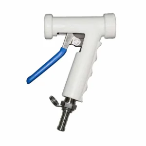 Strahman Mini M-70 Series White Nozzle HD Cover W/ 3/4" Swvl Adptr SS