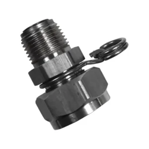 Strahman 3/4" Female Garden Hose Thread Swivel Adapter SS