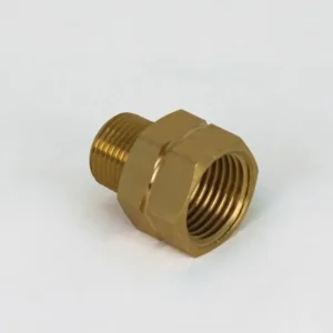 Strahman Rigid Adapter for Mini Nozzles, Bronze, 3/8" NPT  x 3/8" Male NPT