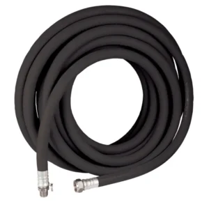 Strahman ES-X Prem Wrap, Black, 75', Stainless 5/8" ID & 3/4" Female GHT, Adapter