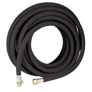 Strahman E-X Prem Wrap, Black, 100', Bronze 5/8" ID & 3/4" Female GHT, Adapter