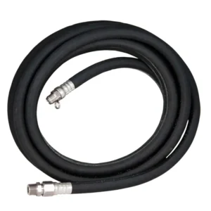 Strahman S-X Prem Wrap, Black, 75', Stainless 5/8" ID & 3/4" Male NPT, Adapter
