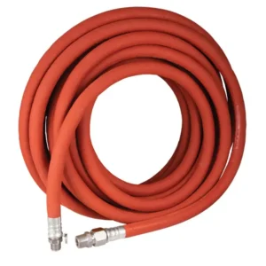 Strahman S-X Prem Wrap, Red, 25', Stainless 5/8" ID & 3/4" Male NPT, Adapter