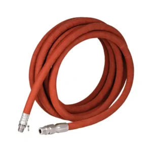 Strahman S-X Prem Wrap, Red, 25', Stainless 5/8" ID & 3/4" Male NPT, Adapter, Internal Springs