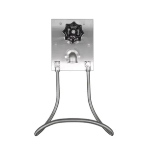 Strahman M-758 Hot Or Cold Water, Stainless, Recessed Wall Box, Angle Valve Top Entry