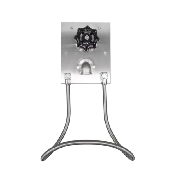 Strahman M-758 Hot Or Cold Water, Stainless, Recessed Wall Box, Globe Valve Top Entry