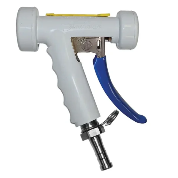Strahman S-75 Nozzle, Stainless, White, 5/8" Rigid Adapter