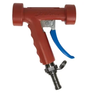 Strahman S-77 Nozzle, Stainless, Red, 3/4" 360º Swivel Adapter