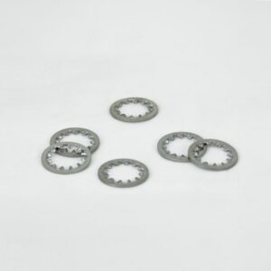 Strahman Hose Rack Lock Washer (Set Of 6), Stainless Steel
