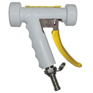 Strahman S-85 Solid Spray, Stainless, White, 5/8" 360º Swivel Adapter