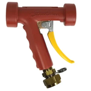 Strahman S-87 Solid Spray, Bronze, Red, 3/4" Female GHT 360º Swivel Adapter