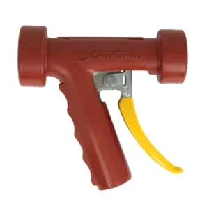 Strahman S-87 Solid Spray, Stainless, Red, No Adapter