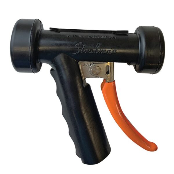 Strahman F-90 Fine Spray, Stainless, Black, No Adapter